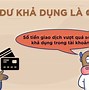 Số Dư Khả Dụng Là J